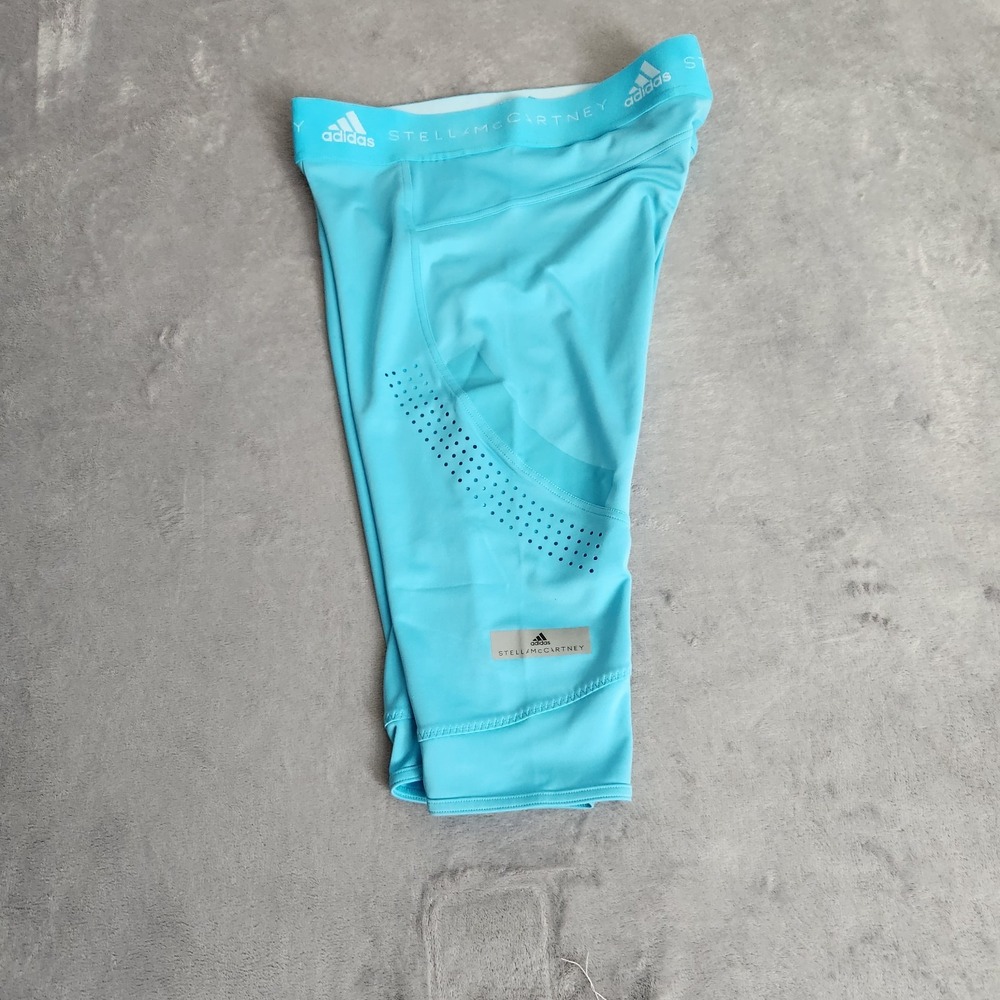 adidas by Stella McCartney Parley Training Leggings Blue Crop Tight Medium M
